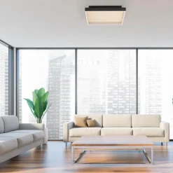 Q SMART HOME LIGHTS Deckenleuchten-LED-Deckenleuchte Q-Magong Schwarz