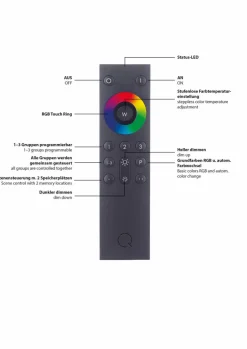 LED-Deckenleuchte Q-Nightsky<Q SMART HOME LIGHTS New