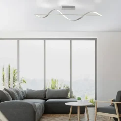 Q SMART HOME LIGHTS Deckenleuchten|Deckenleuchten-LED-Deckenleuchte Q-Swing Silber