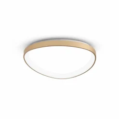 FABAS Deckenleuchten-LED-Deckenleuchte Quirk Messing