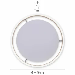 Deckenleuchten|Deckenleuchten|Q SMART HOME LIGHTS LED-Deckenleuchte Q-Vito Messing