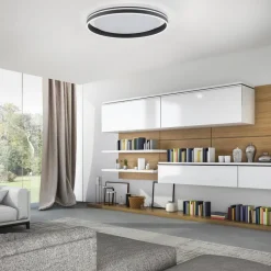 Q SMART HOME LIGHTS Deckenleuchten|Deckenleuchten-LED-Deckenleuchte Q-Vito Schwarz