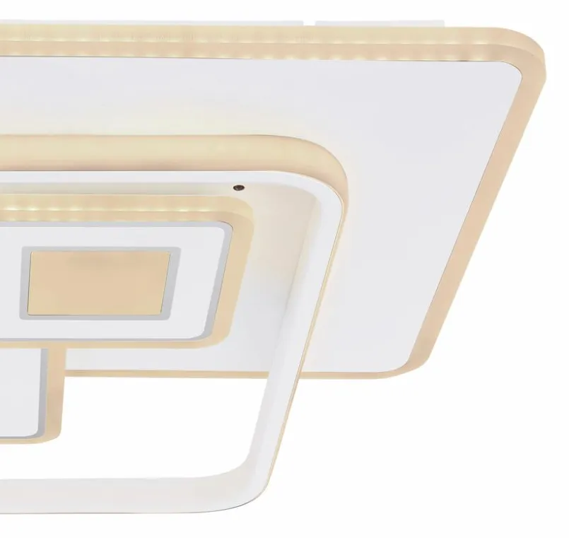 Deckenleuchten|Globo LED-Deckenleuchte Roderick Weiß