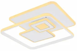 Deckenleuchten|Globo LED-Deckenleuchte Roderick Weiß