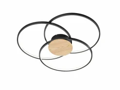 Trio Deckenleuchten-LED-Deckenleuchte Sedona Schwarz