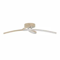 Deckenleuchten|EGLO LED-Deckenleuchte Selvina 2 Hellbraun