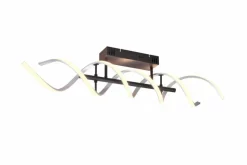 Deckenleuchten|Trio LED-Deckenleuchte Sequence Alu gebürstet