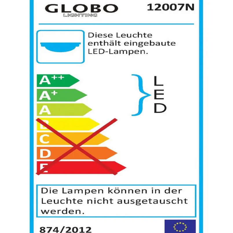 LED-Deckenleuchte Serena<Globo