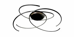 Deckenleuchten|Escale LED-Deckenleuchte Space Schwarz