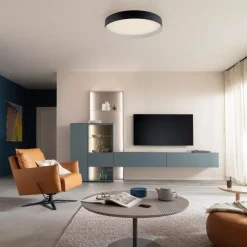 Deckenleuchten|SCHÖNER WOHNEN-Kollektion LED-Deckenleuchte Tavoli Schwarz
