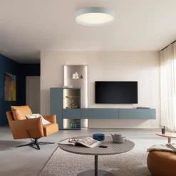 Deckenleuchten|SCHÖNER WOHNEN-Kollektion LED-Deckenleuchte Tavoli Weiß