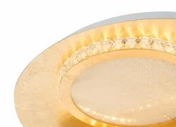 Globo Deckenleuchten-LED-Deckenleuchte TILO Gold