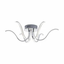 Deckenleuchten|JUST LIGHT. LED-Deckenleuchte VALERIE Silber