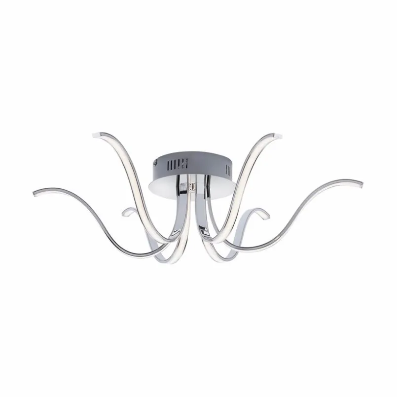 Deckenleuchten|JUST LIGHT. LED-Deckenleuchte VALERIE Silber