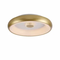 JUST LIGHT. Deckenleuchten-LED-Deckenleuchte Vertigo Messing