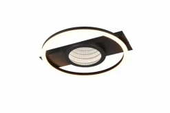 Deckenleuchten|Reality Leuchten LED-Deckenleuchte Wheeler Schwarz