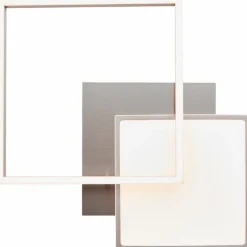 Brilliant Deckenleuchten-LED-Deckenleuchte Zelia Nickel matt