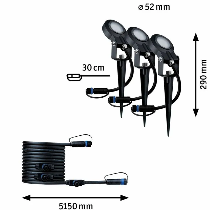 LED-Erdspieß Plug&Shine<Paulmann Outlet