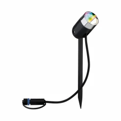 Paulmann Wege- & Bodenleuchten|Wege- & Bodenleuchten-LED-Erdspieß Plug&Shine Grau