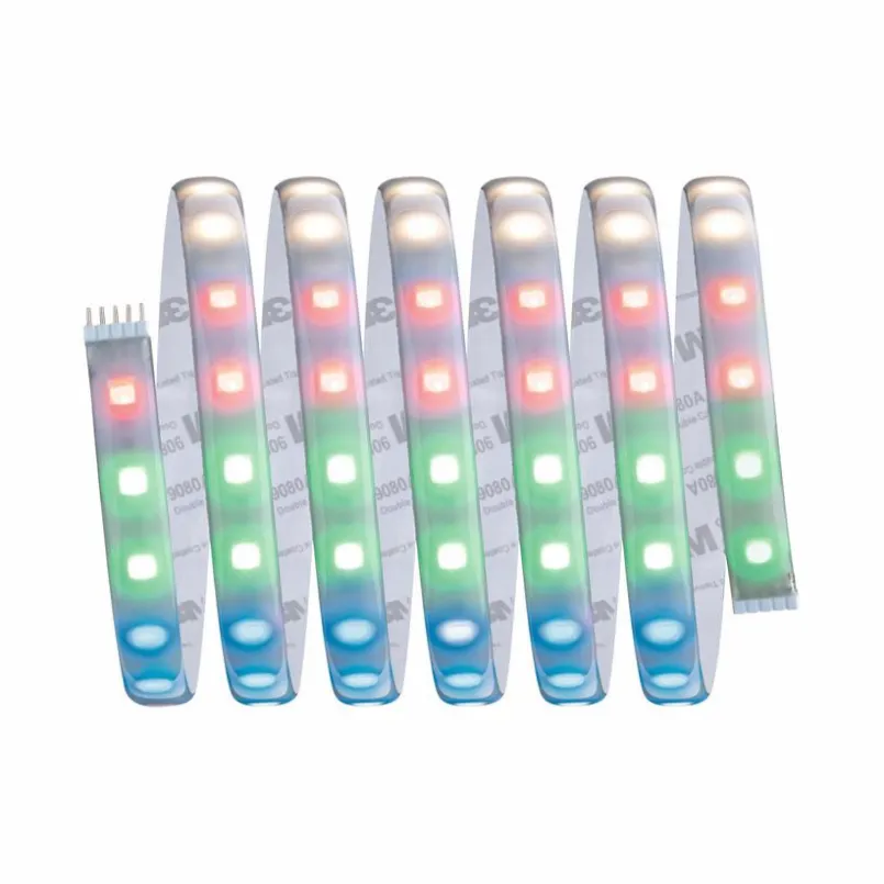 Led-Stripes & Lichterketten|Paulmann LED-Flexband MaxLED RGBW 2,5m Silber