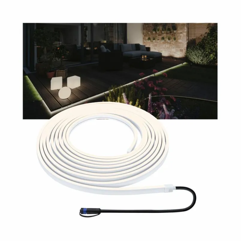 Led-Stripes & Lichterketten|Paulmann LED-Flexband Plug&Shine Weiß