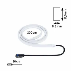 Paulmann Led-Stripes & Lichterketten-LED-Flexband Plug&Shine Weiß