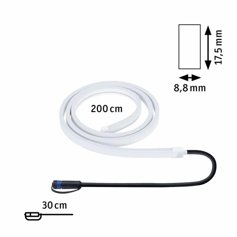 Paulmann Led-Stripes & Lichterketten-LED-Flexband Plug&Shine Weiß