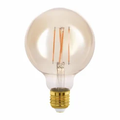 E27|EGLO LED-Globe E27/4 Watt/Energie F Braun