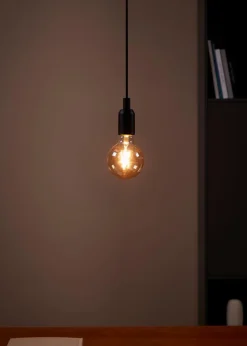 E27|EGLO LED-Globe E27/4 Watt/Energie F Braun