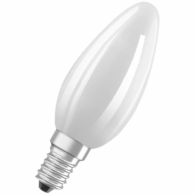 E14|Osram LED-Kerze E14/2,5 Watt/Energie B Transparent
