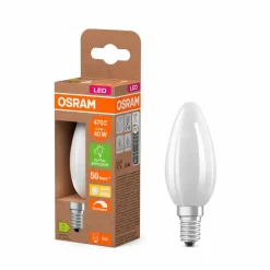 E14|Osram LED-Kerze E14/2,9 Watt/Energie C Weiß