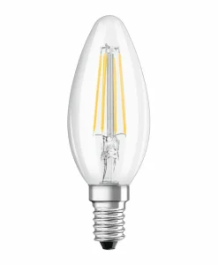 Osram E14-LED-Kerze E14/5,9 Watt/Energie D Transparent