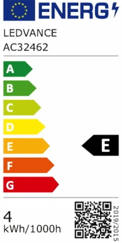 E14|Osram LED-Kerze E14/4 Watt/Energie E Transparent