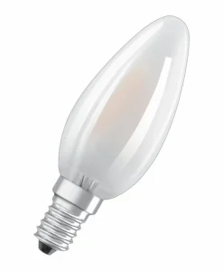 E14|Osram LED-Kerze E14/2,5 Watt/Energie F Transparent
