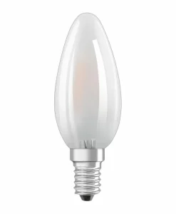 E14|Osram LED-Kerze matt E14/ 5,5Watt/ Energie E Weiß