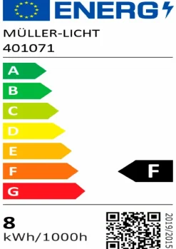 LED-Kolbenform E27/ 7,5Watt/ Energie F<MÜLLER-LICHT Discount