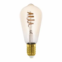 E27|EGLO LED-Kolbenform E27/4,9Watt/Energie G Braun
