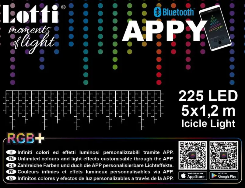 Lotti Lichterketten & Dekoleuchten|Lichterketten & Dekoleuchten-LED-Lichterkette Appy 225 Weiß