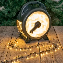 Lotti Lichterketten-LED-Lichterkette Kabeltrommel Grün