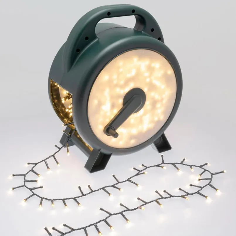 Lotti Lichterketten-LED-Lichterkette Kabeltrommel Grün