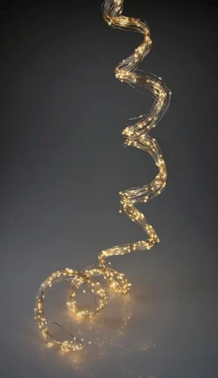 Lichterketten|AM Design LED-Lichterkette Regen Silber