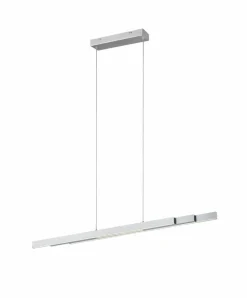 Pendelleuchten|Reality Leuchten LED-Pendelleuchte Avesta Nickel matt