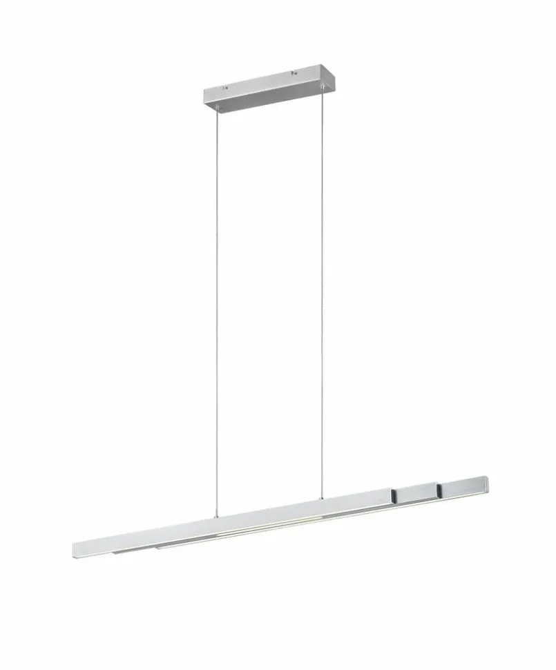 Pendelleuchten|Reality Leuchten LED-Pendelleuchte Avesta Nickel matt