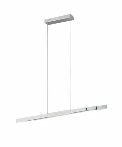 Pendelleuchten|Reality Leuchten LED-Pendelleuchte Avesta Nickel matt