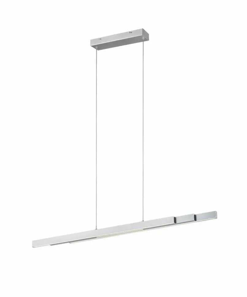 Pendelleuchten|Reality Leuchten LED-Pendelleuchte Avesta Nickel matt