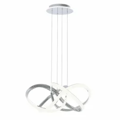 Pendelleuchten|GeeTi LED-Pendelleuchte Bandol Chrom