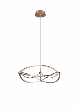 Pendelleuchten|Trio LED-Pendelleuchte Charivari Messing