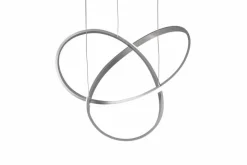 Pendelleuchten|Reality Leuchten LED-Pendelleuchte Course Nickel matt