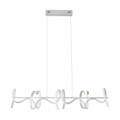 Pendelleuchten|JUST LIGHT. LED-Pendelleuchte Curls Silber