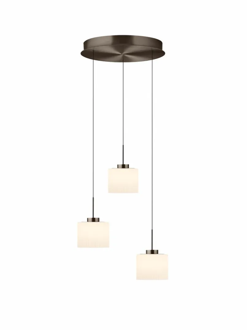 Hell Pendelleuchten-LED-Pendelleuchte Elli Braun